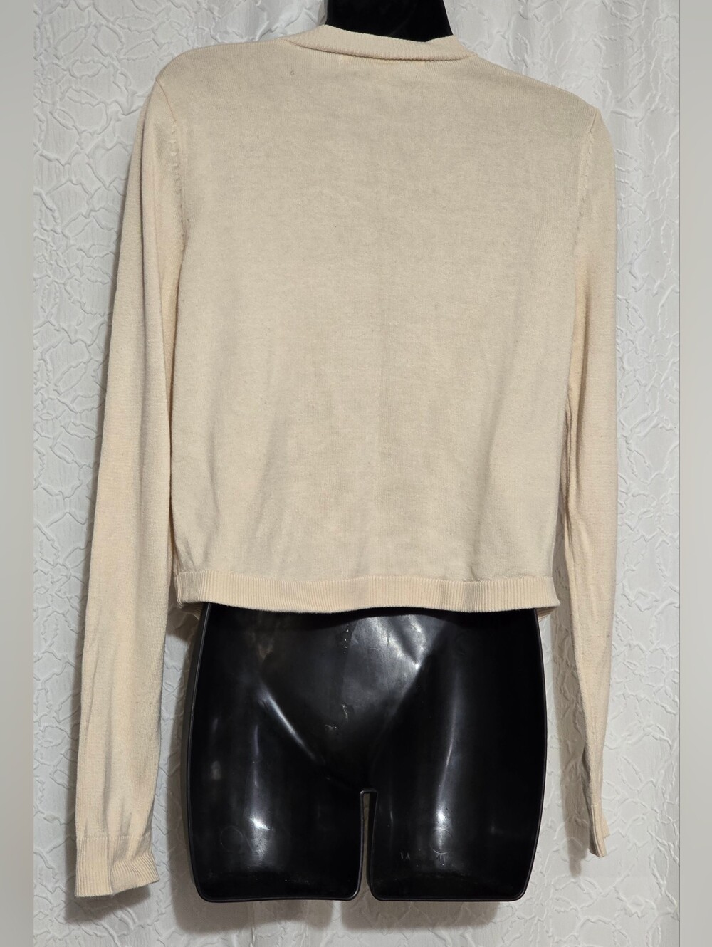 Lauren ConradSequined Ice Cream Cone Cropped Sweater Size Medium Pre-owned - Picture 2 of 5